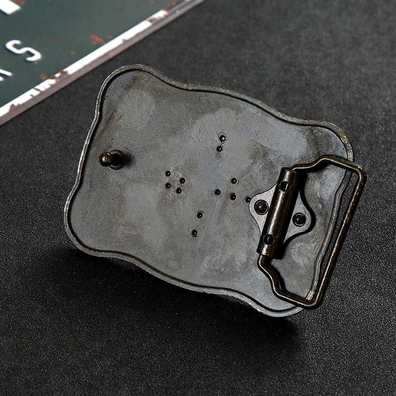KDG Western Belt Buckle Vintage Cowboy Up Belt Buckle for Men Women - Image 4